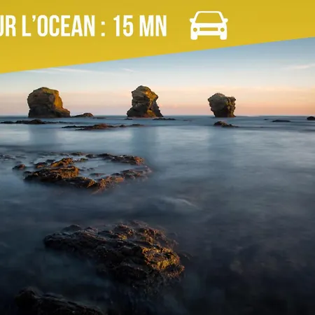 Les Petits Becs , Joli T2 Vue Mer, Wifi, Parking * Saint-Hilaire-de-Riez