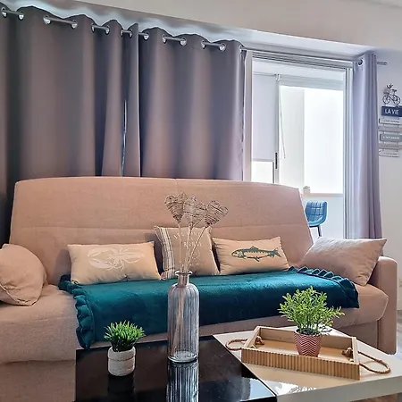 Les Petits Becs , Joli T2 Vue Mer, Wifi, Parking Lägenhet