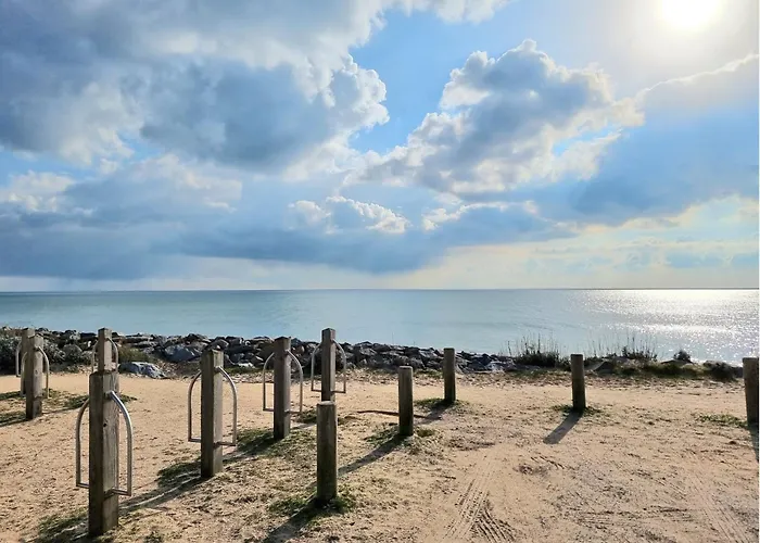 Διαμέρισμα Les Petits Becs , Joli T2 Vue Mer, Wifi, Parking Saint-Hilaire-de-Riez