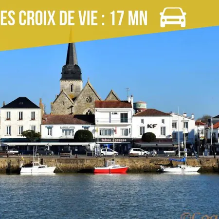 Apartamento Les Petits Becs , Joli T2 Vue Mer, Wifi, Parking Saint-Hilaire-de-Riez