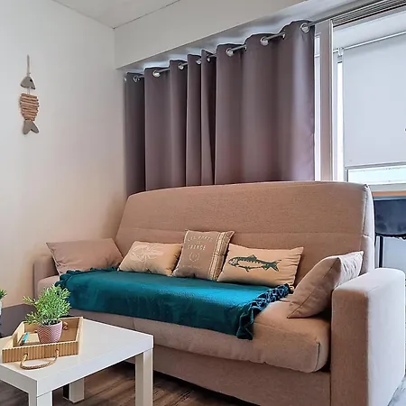 Les Petits Becs , Joli T2 Vue Mer, Wifi, Parking * Saint-Hilaire-de-Riez