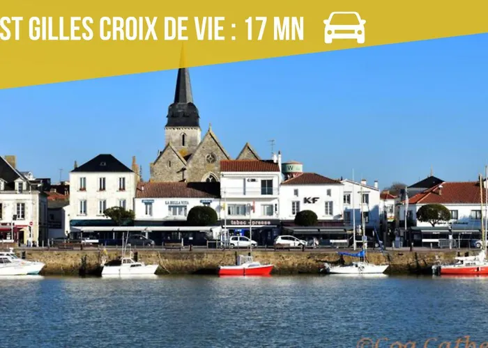 Apartamento Les Petits Becs , Joli T2 Vue Mer, Wifi, Parking Saint-Hilaire-de-Riez