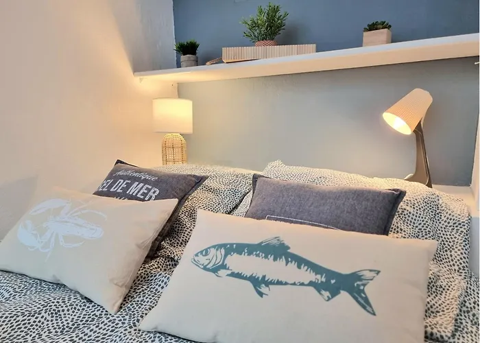 Les Petits Becs , Joli T2 Vue Mer, Wifi, Parking *