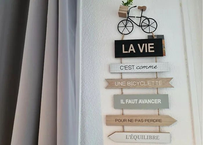 Les Petits Becs , Joli T2 Vue Mer, Wifi, Parking Apartamento *