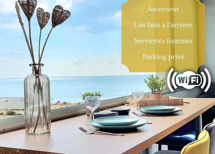 Les Petits Becs , Joli T2 Vue Mer, Wifi, Parking *