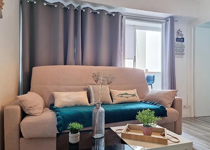 Les Petits Becs , Joli T2 Vue Mer, Wifi, Parking Apartamento